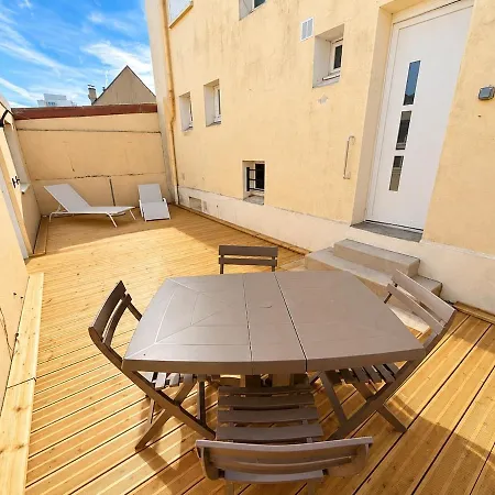 Acacia - Joli Avec Terrasse A Deux Pas De La De * Berck